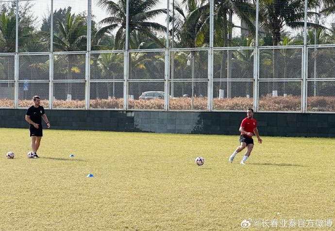 亚泰开启冬训第二阶段约战国奥队、申花队检验备战情况